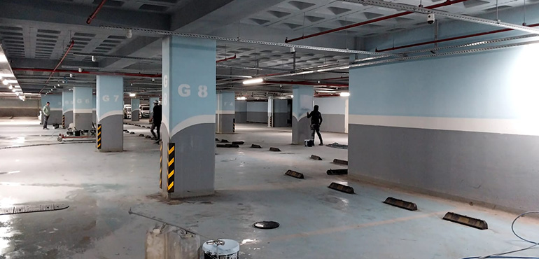 İSPARK Kapalı Otoparklar Bakım Onarım Projesi